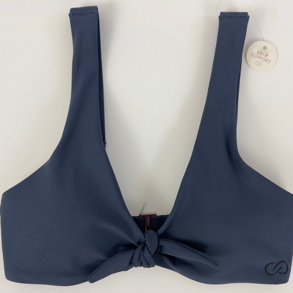 CALIA Ardosia Slate Low Support Bikini Top Adjustable Wide Shoulder Stra… - Picture 3 of 8